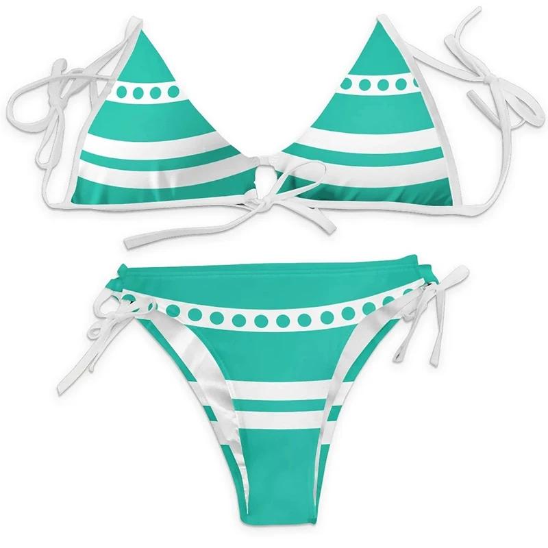 bikini de nami cosplay one piece vue de l'avant