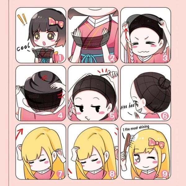 comment mettre sa protection de cheveux