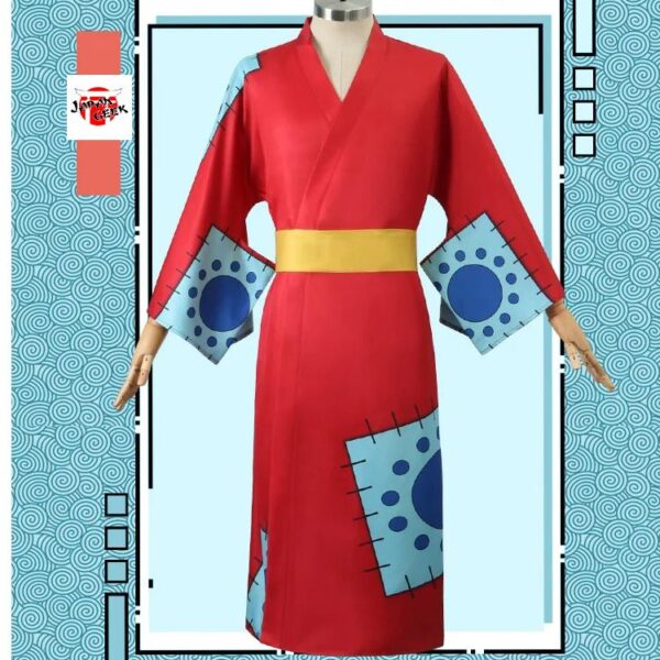 cosplay vue de l'avant de Wano Country Monkey D. Luffy - One Piece