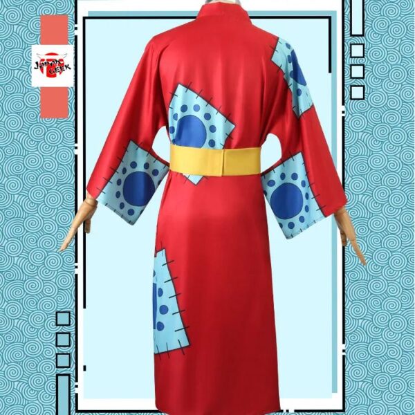 cosplay vue de l'arrière de Wano Country Monkey D. Luffy - One Piece