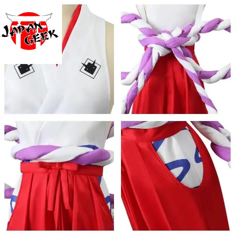 Détails costume du Cosplay Yamato - One Piece