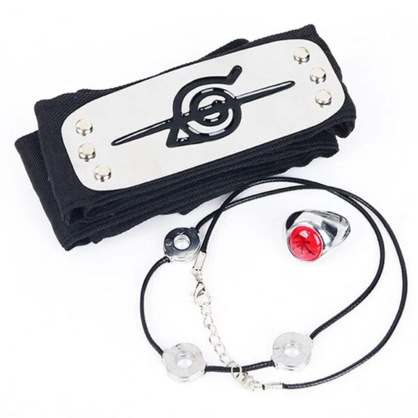 Bandeau du Costume du Cosplay Akatsuki Clan Uchiwa