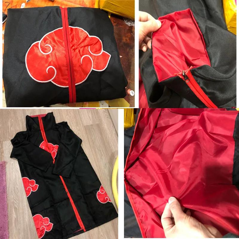 Photo produit d'un client qui a recu le Costume du Cosplay Akatsuki Clan Uchiwa