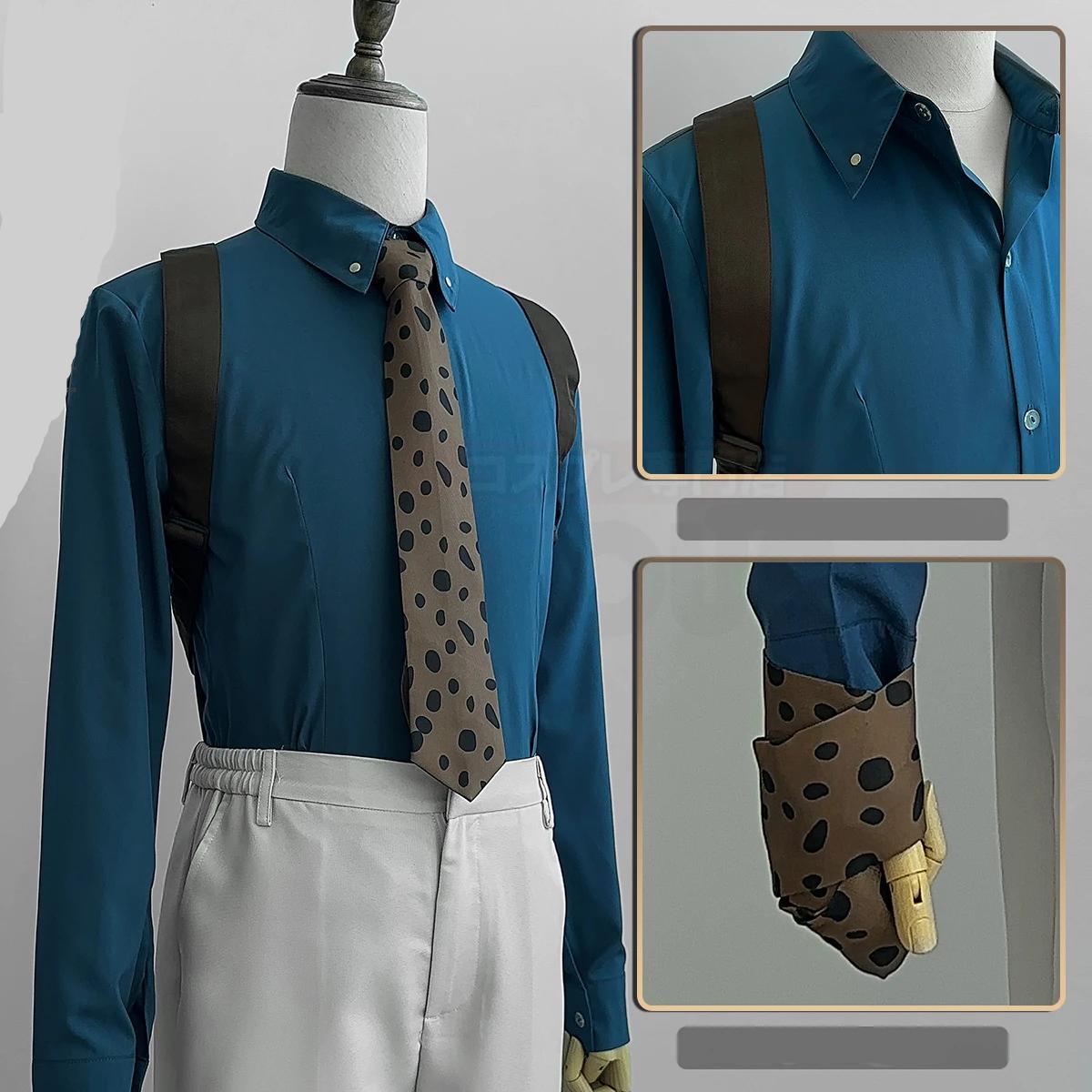 Détails du Cosplay Kento Nanami - Jujutsu Kaisen en bleu