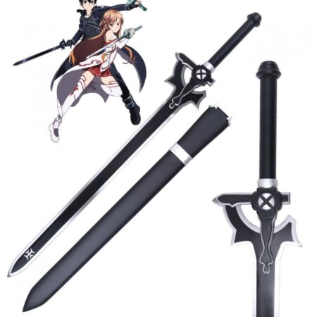 ÉPÉE KIRITO ELUCIDATOR - SWORD ART ONLINE - Vue frontale de l'épée