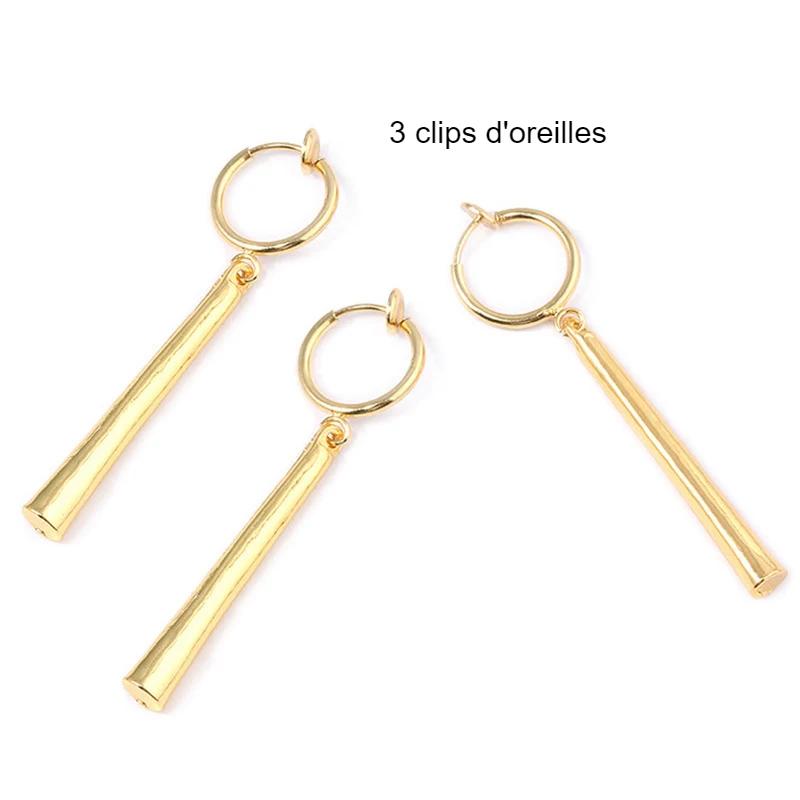 Clip d'oreille 3 pièces