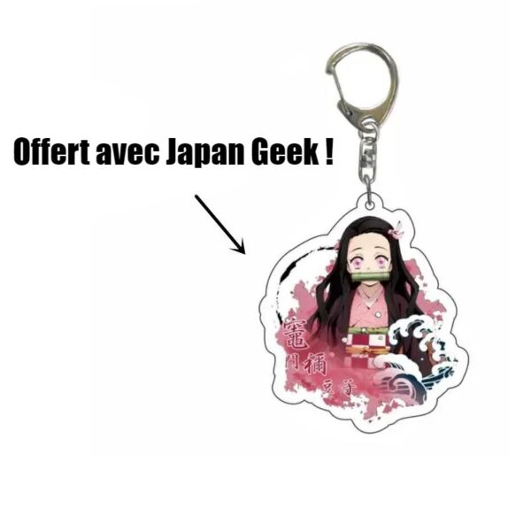 Porte clé Nezuko offert avec le cosplay