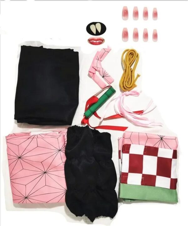 Tous les costumes dans le cosplay nezuko de demon slayer