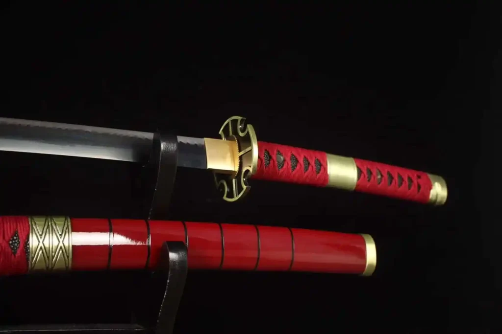 KATANA SANDAI KITETSU DE ZORO - ONE PIECE - vue de face