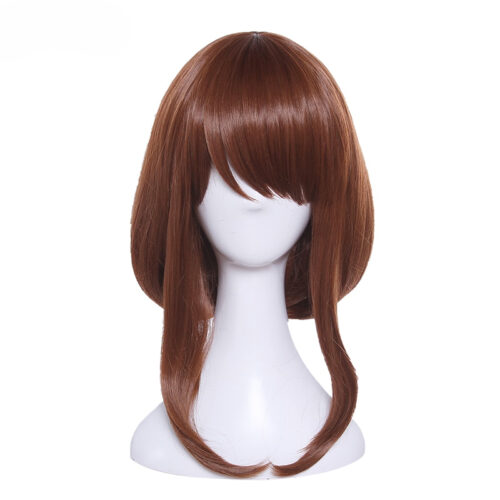 Perruque Ochaco Uraraka - Vue de Face