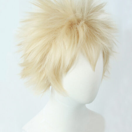 Perruque Katsuki Bakugo - Vue Frontale