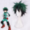Perruque Izuku Midoriya - Vue Frontale